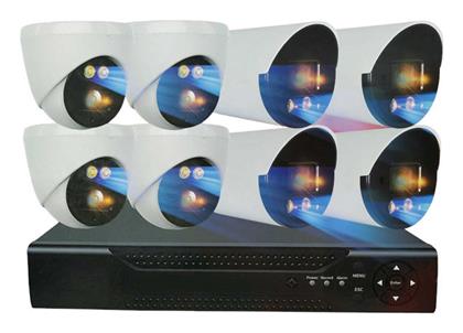 Σύστημα Παρακολούθησης 8 Καμερών IP 5MP - Tradesor