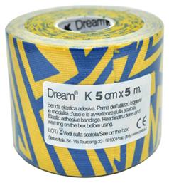Dream K 5cm x 5m Tribe Blue-Yellow Sixtus