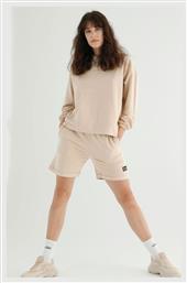 Γυναικείο Σετ με Σορτς Beige Siyah Inci