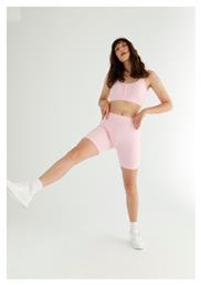 Training Σετ με Ποδηλατικό Κολάν Candy Pink Siyah Inci