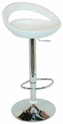 Σκαμπό Μπαρ Bar 18 Λευκό 47x41x78cm 2τμχ - Zita Plus