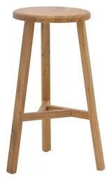 Σκαμπό Μπαρ Fabrio Φυσική Απόχρωση 38x38x71εκ. Pakketo