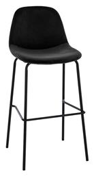 Σκαμπό Μπαρ Vincent Μαύρο 56.5x47x106εκ. HomeMarkt