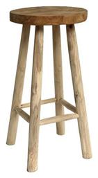 Σκαμπό Μπαρ Ξύλινο Καφέ 35x35x72εκ. HomeMarkt