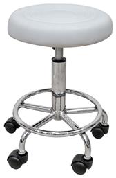 Σκαμπό Γραφείου Bar70 Λευκά 2τμχ 38x38x50cm - Zita Plus
