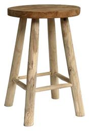 Σκαμπό Σαλονιού Kont Καφέ 30x30x45εκ. HomeMarkt