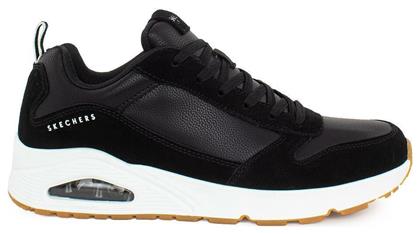 Uno Stacre Ανδρικά Sneakers Μαύρα Skechers από το MybrandShoes