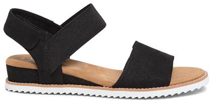 Bobs Desert Kiss Γυναικεία Σανδάλια σε Μαύρο Χρώμα Skechers