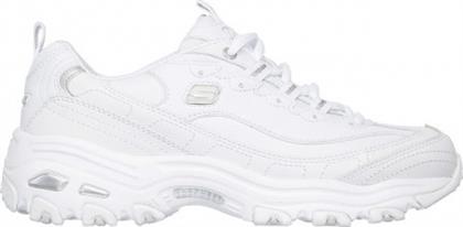 Skechers D'Lites Fresh Start Γυναικεία Chunky Sneakers Λευκά από το Spartoo