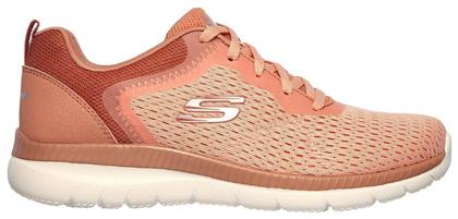 Engineered Mesh Lace-Up Γυναικεία Sneakers Ροζ Skechers