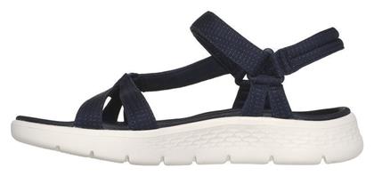 Γυναικεία Σανδάλια σε Μπλε Χρώμα Skechers
