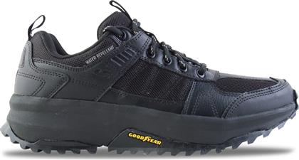 Skechers Goodyear Ανδρικά Ορειβατικά Παπούτσια Μαύρα