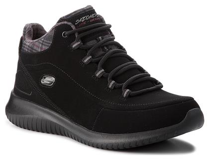 Just Chill Γυναικεία Μποτάκια Μαύρα Skechers από το MybrandShoes