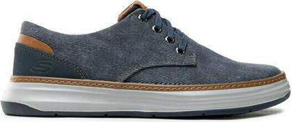 Moreno Ederson Ανδρικά Casual σε Μπλε Χρώμα Skechers