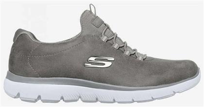 Oh So Smooth Γυναικεία Sneakers Καφέ Skechers