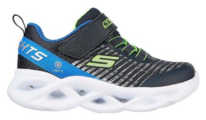 Παιδικά Sneakers Ανατομικά με Φωτάκια Μπλε Skechers