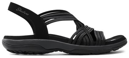 Reggae Slim Simply Stretch Δερμάτινα Σανδάλια Skechers