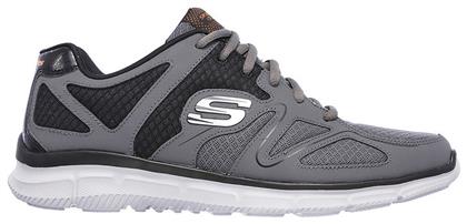 Satisfaction Ανδρικά Αθλητικά Παπούτσια Running Γκρι Skechers