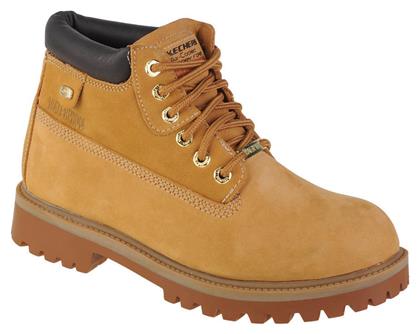Sergeants Δερμάτινα Κίτρινα Ανδρικά Αρβυλάκια Skechers
