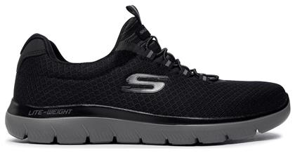 Summits Ανδρικά Sneakers Μαύρα Skechers