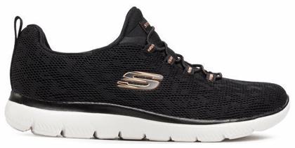 Summits Leopard Spot Γυναικεία Sneakers Μαύρα Skechers