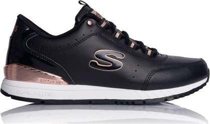 Skechers Sunlite Delightfully OG Γυναικεία Sneakers Μαύρα από το MyShoe