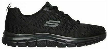 Track Moulton Ανδρικά Αθλητικά Παπούτσια Running Μαύρα Skechers