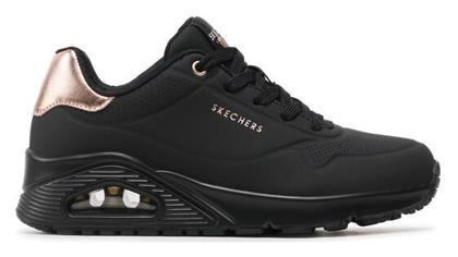 Uno Golden Air Γυναικεία Sneakers Μαύρα Skechers