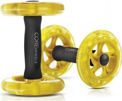 SKLZ Core Wheels SKLZ-CW2 Ρόδες Κοιλιακών 2τμχ Κίτρινες