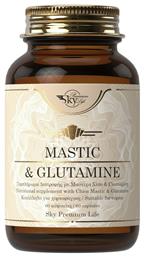 Mastic & Glutamine 60 κάψουλες Unflavoured Sky Premium Life