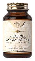 Rhodiola Ashwagandha 60 κάψουλες Sky Premium Life