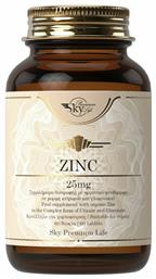 Zinc 25mg 60 ταμπλέτες Sky Premium Life