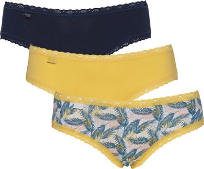 Sloggi 24/7 Weekend Hipster Blue Yellow Multi από το Plus4u
