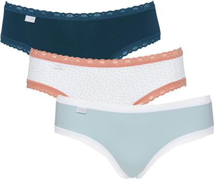 Sloggi 24/7 Weekend Hipster 10198269-M024 Petrol White από το Plus4u