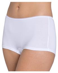 Feel Sensational Ψηλόμεσο Γυναικείο Boxer Λευκό Sloggi
