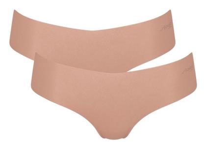 Γυναικεία Slip 2Pack χωρίς Ραφές Μπεζ Sloggi