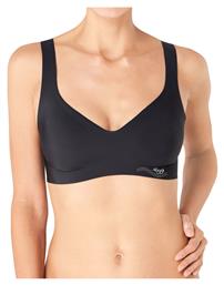 Sloggi Push Up Zero Feel Γυναικείο Μπουστάκι Push Up Μαύρο με Επένδυση από το Suc