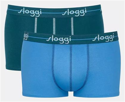 Start Hipster Ανδρικά Μποξεράκια 2Pack Λευκό Sloggi