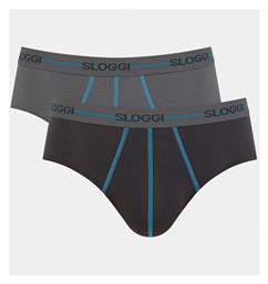 Start Midi Ανδρικά Σλιπ Γκρι Μονόχρωμα 2Pack Sloggi