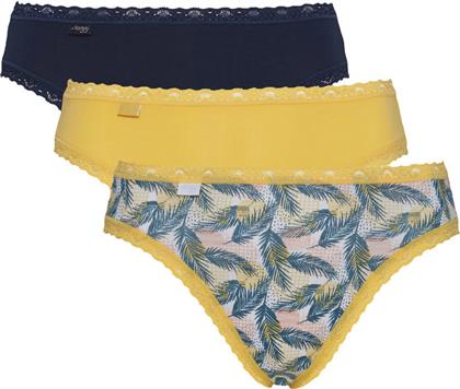 Sloggi Weekend Tai Blue Yellow Multi από το Plus4u