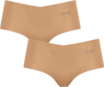 Sloggi Zero Cotton H Short 10193360-00SH 2Pack Beige από το Plus4u