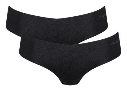Zero Modal 2.0 Γυναικεία Slip 2Pack χωρίς Ραφές Μαύρα Sloggi