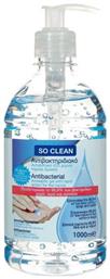 So Clean Αντισηπτικό Gel Χεριών 1000ml Smile