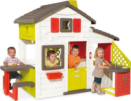 Smoby Παιδικό Σπιτάκι Friends House + Kitchen από το Trampolino