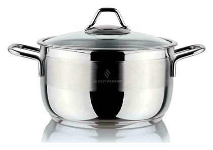 Soft/Grand Βαθιά Ανοξείδωτη Κατσαρόλα Sofram