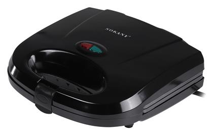 SK-116 750W για 2 Τοστ Μαύρη Sokany