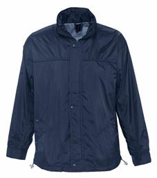 Sol's Mistral Ανδρικό Χειμωνιάτικο Μπουφάν Αδιάβροχο και Αντιανεμικό Navy Μπλε - Sols