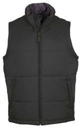 Sol's Warm Αμάνικο Ανδρικό Μπουφάν Puffer Γκρι - Sols