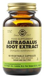 Astragalus Root Extract 60 x 1 φυτικές κάψουλες Solgar