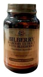 Bilberry Berry Extract 60 φυτικές κάψουλες Solgar